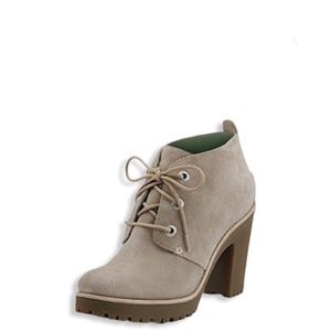 SPERRY Princeton Suede Platform Boots Size 8